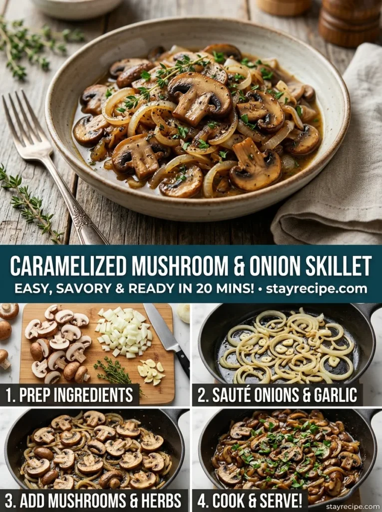 Mushroom Onion Food Recipes