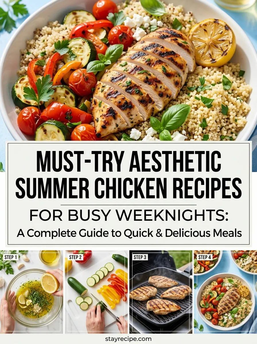 Must-Try Aesthetic summer chicken recipes for Busy Weeknights: A Complete Guide