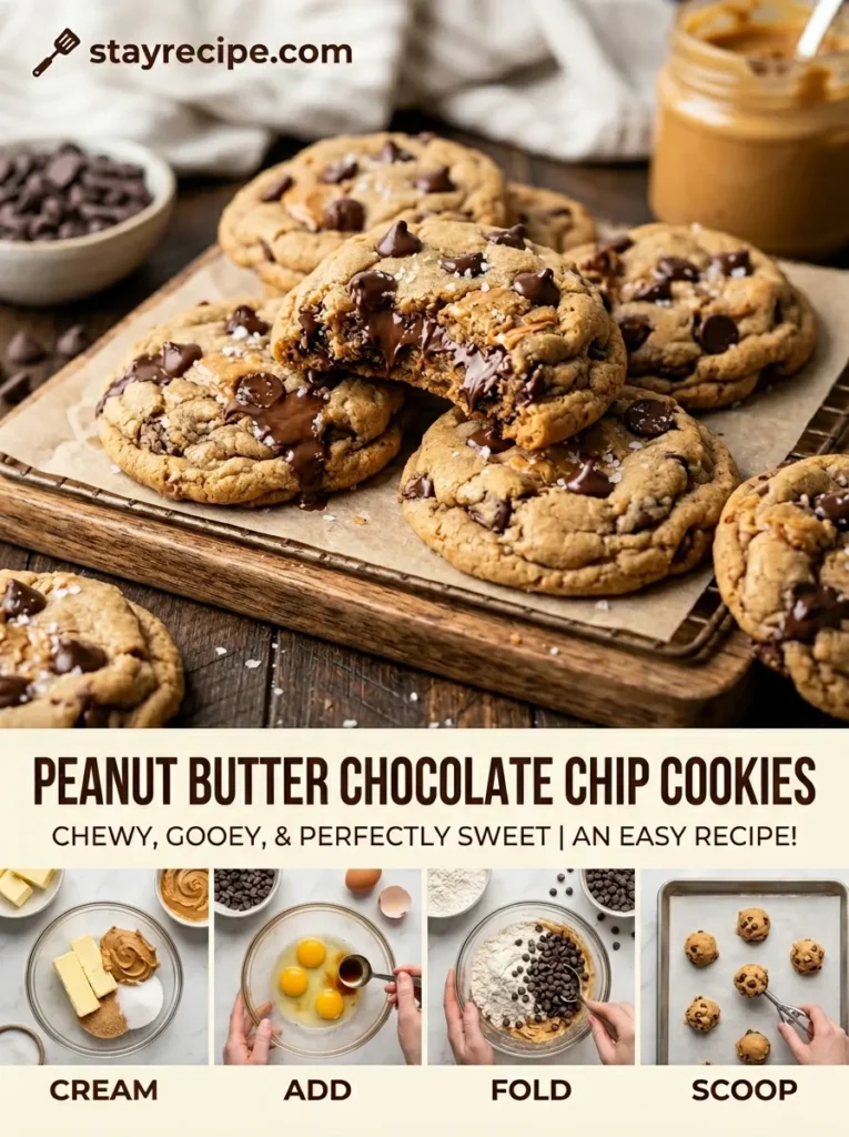 Peanut Butter Chocolate Chip Cookies
