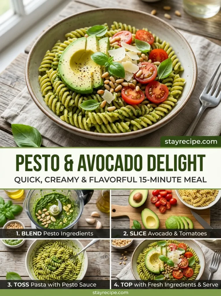 PESTO & AVOCADO DELIGHT
