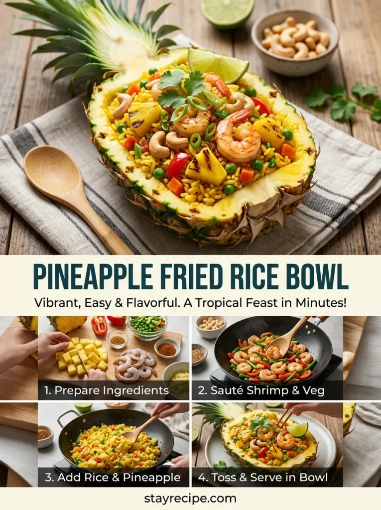 Pineapple Fried Rice Bowl