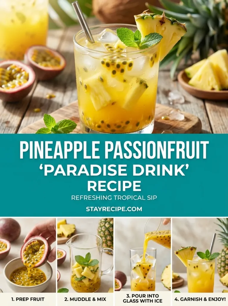 Pineapple Passionfruit Paradise Starbucks Summer Drinks