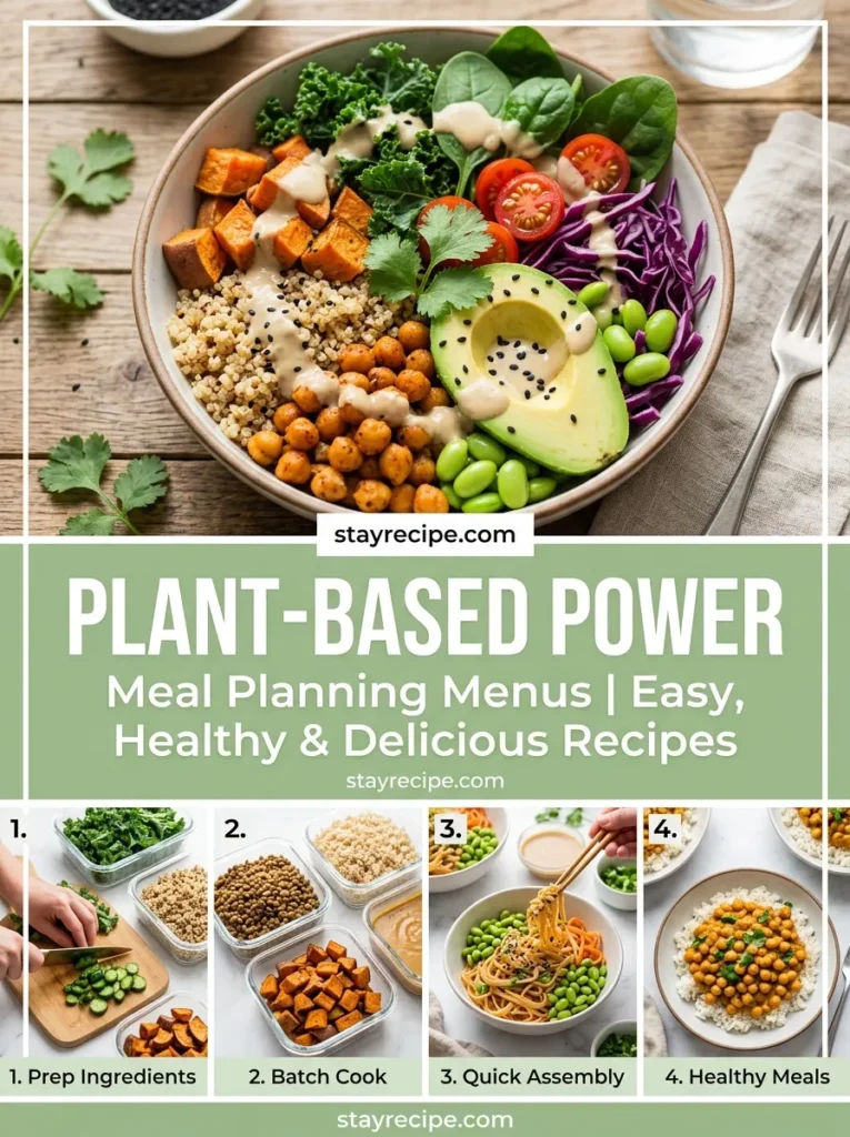 Plant Based With Meal Planning Menus