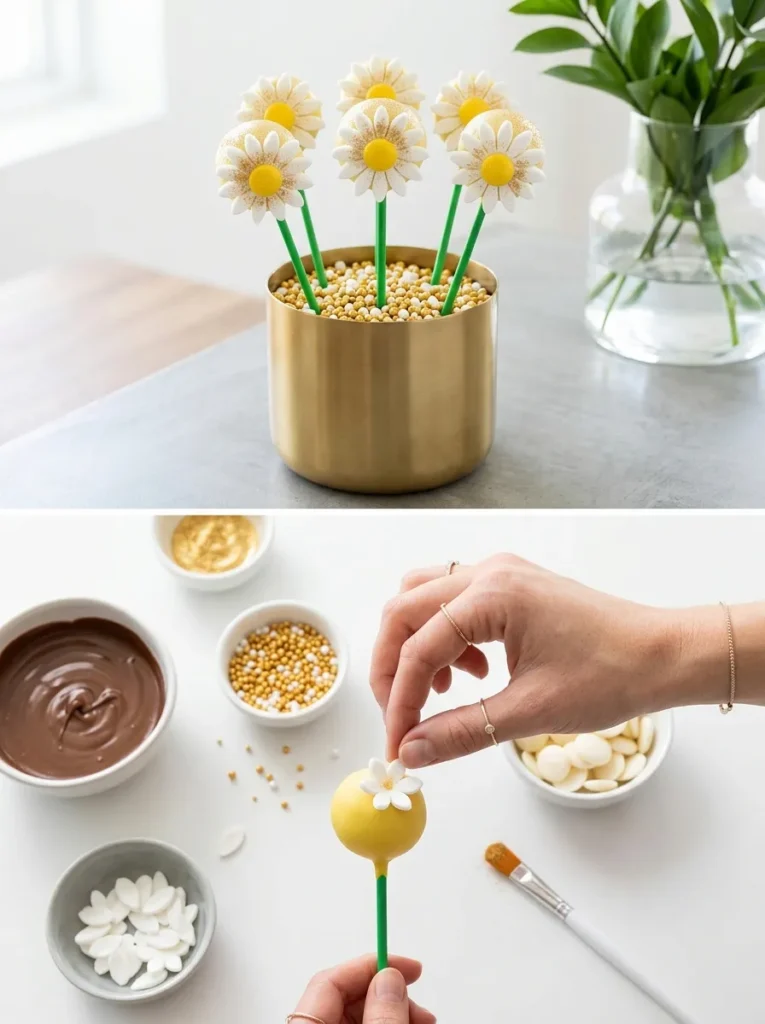 Pot Of Gold Daisy Pops