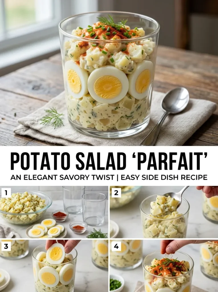 Potato Salad Parfait