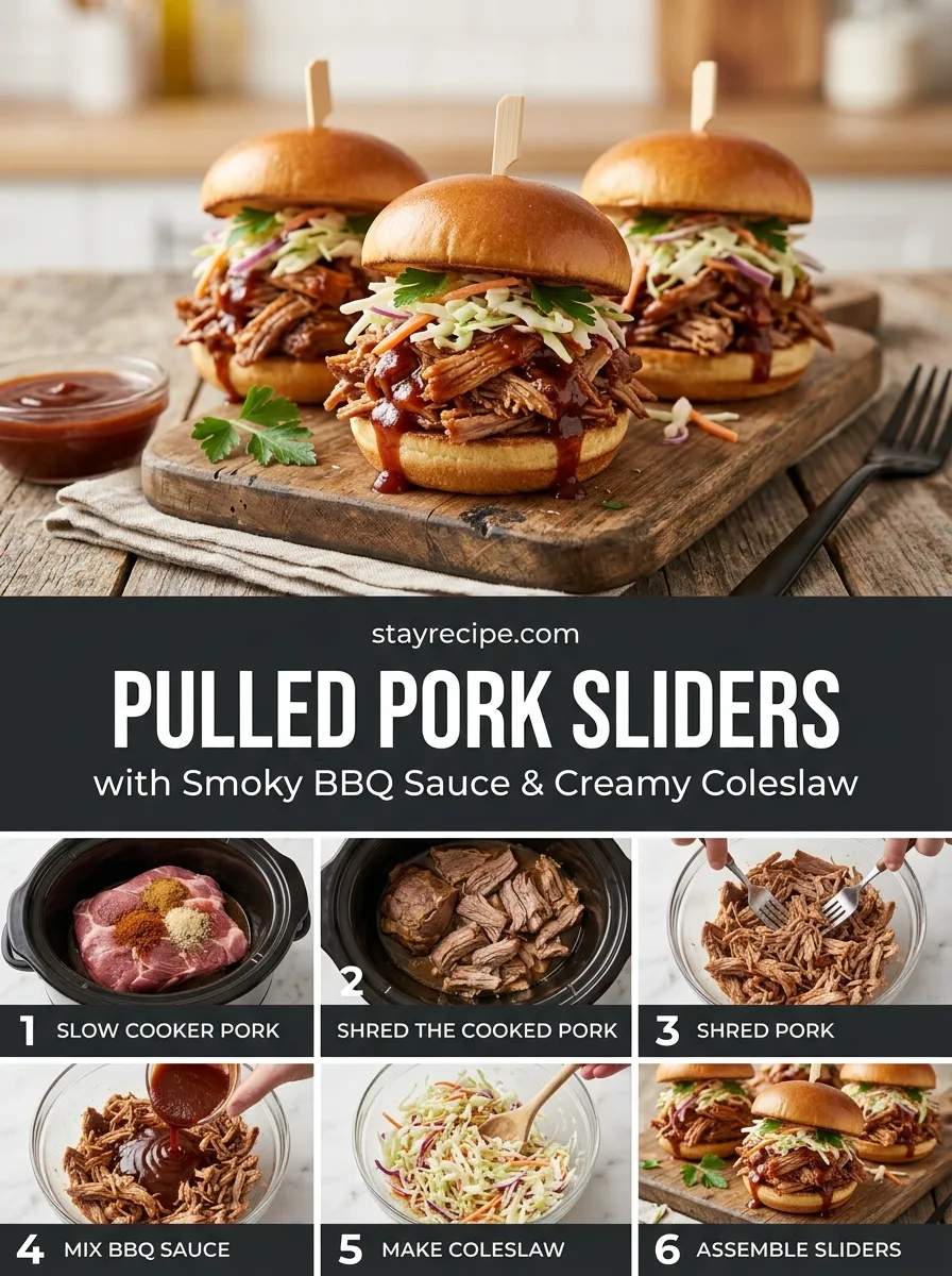 Pulled Pork Sliders Summer Meals Dinner