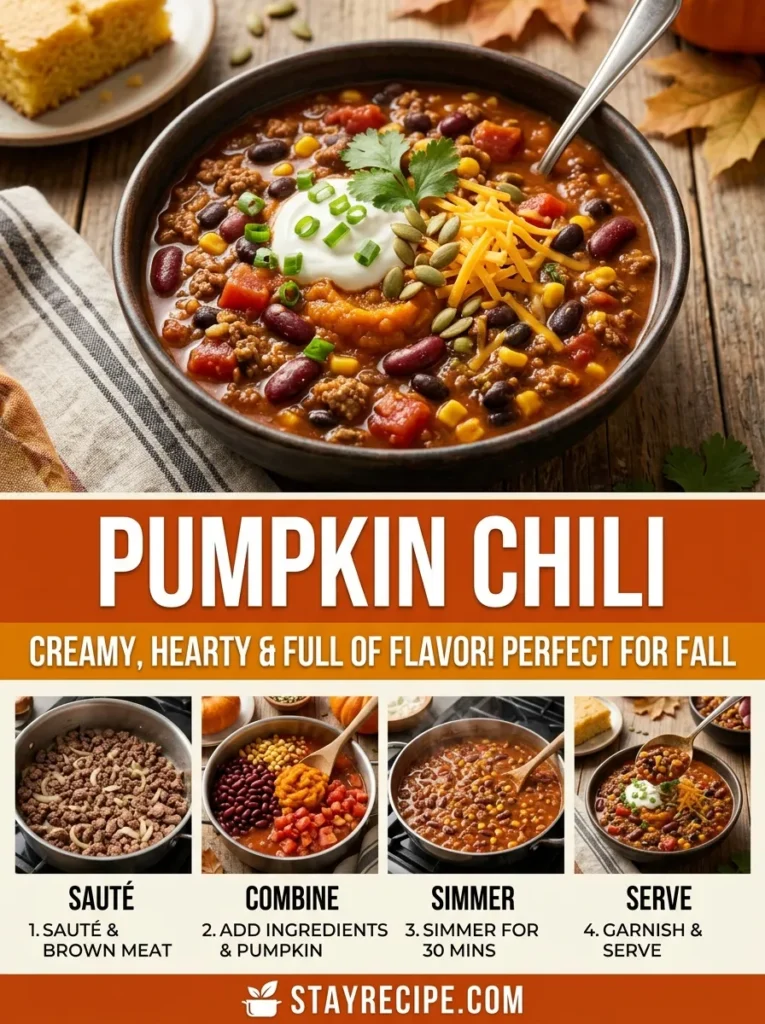 Pumpkin Chili Recipe Chili Recipe Recipe