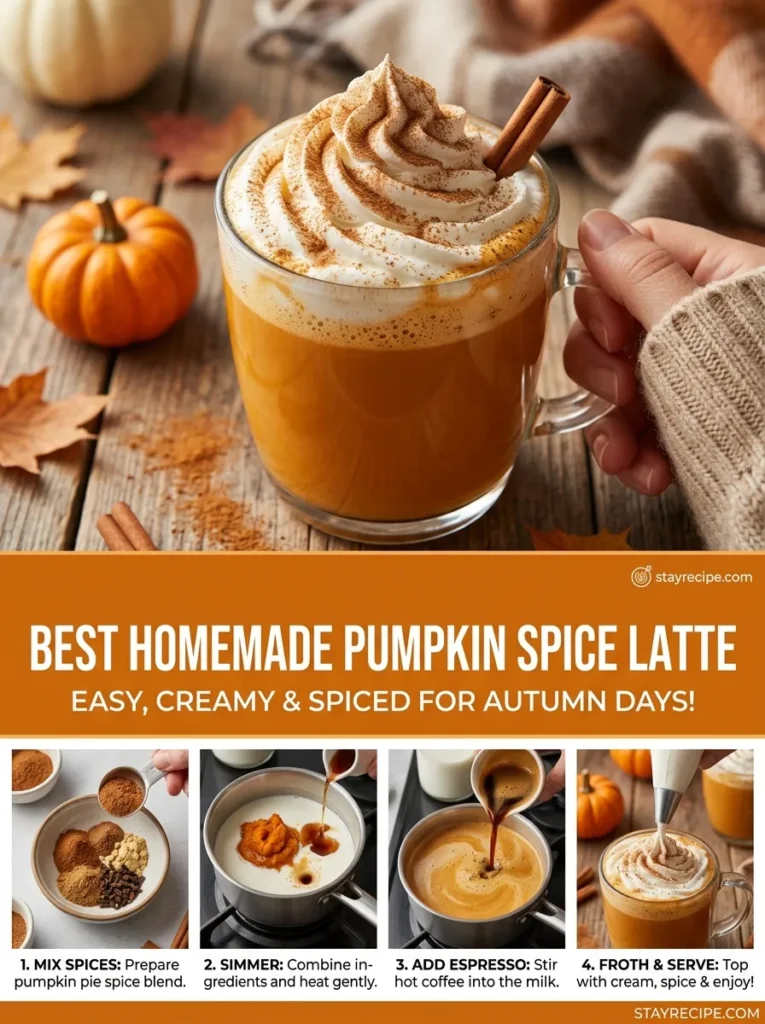 Pumpkin Spice Latte Drinks