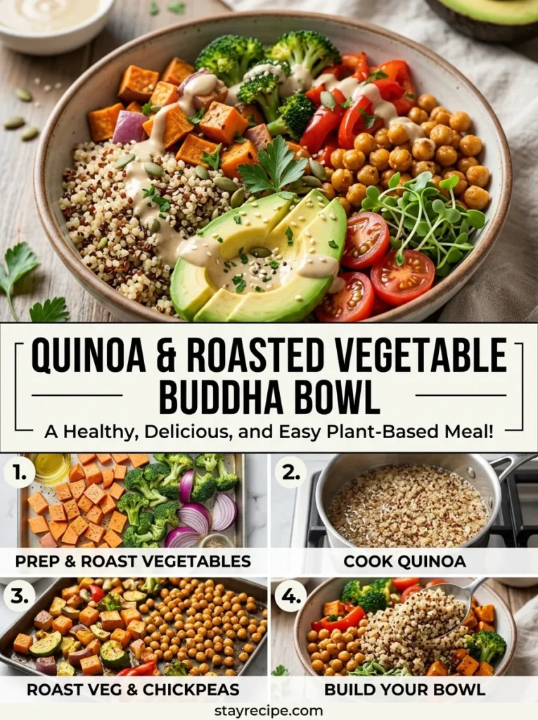 Quinoa And Roasted Vegetable Buddha Bowl Healthy Summer Recipes