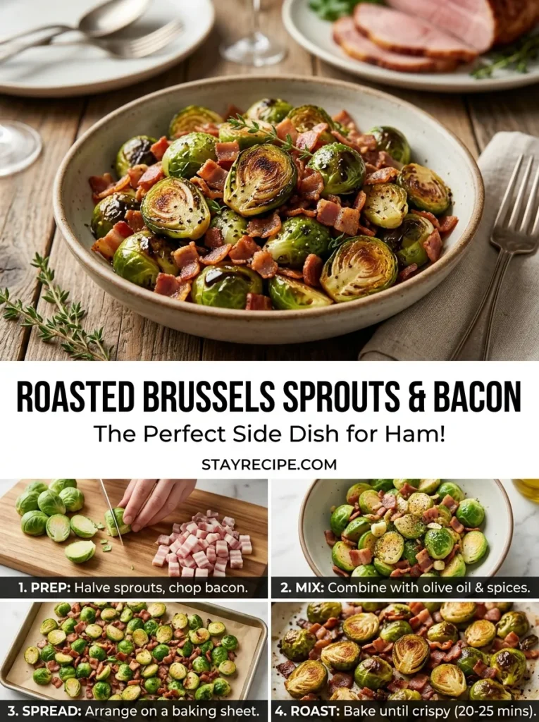 Roasted Brussels Sprouts Bacon