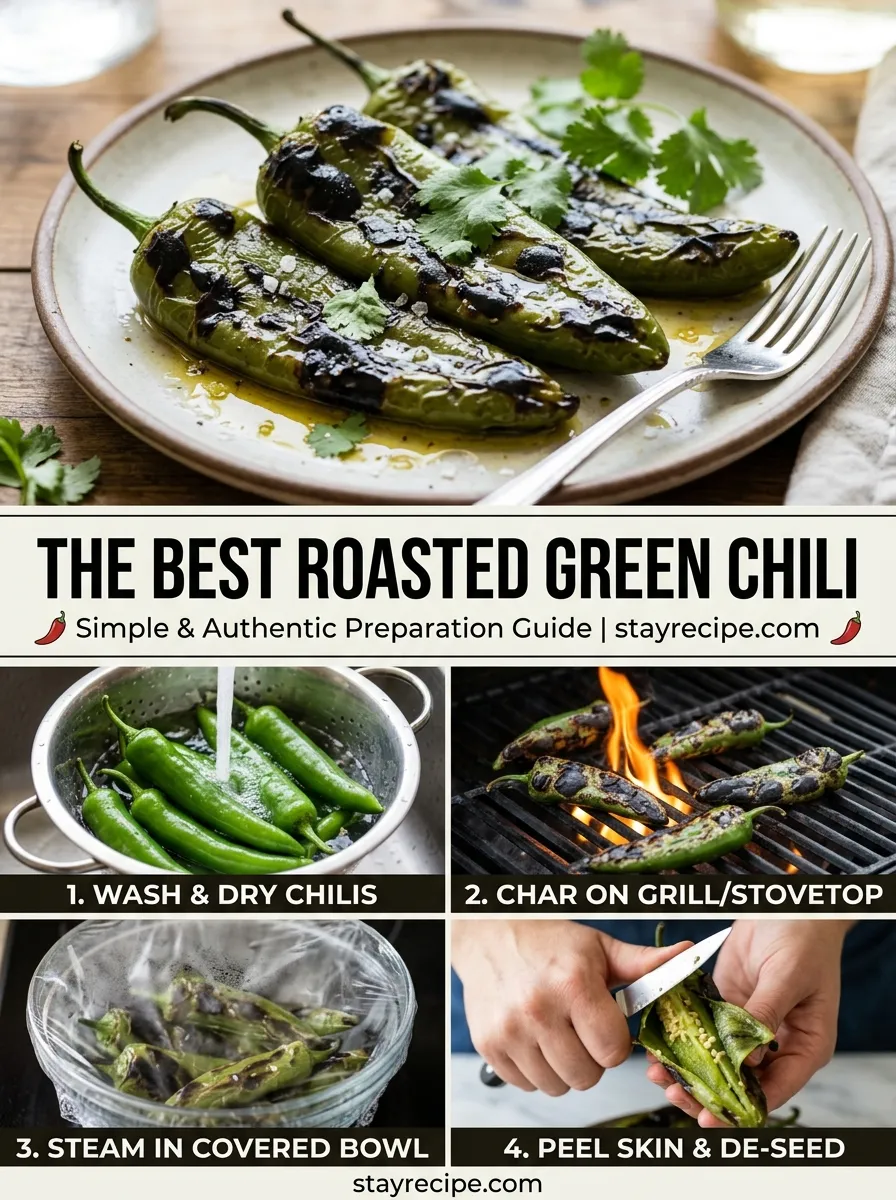 Roasted Green Chili White Chicken Chili