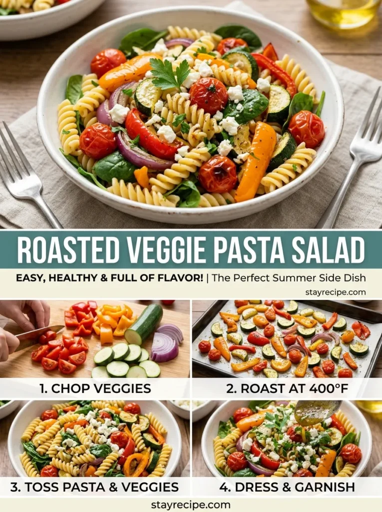 Roasted Veggie Pasta Salad