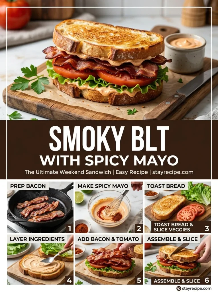 Smoky Blt With Spicy Mayo