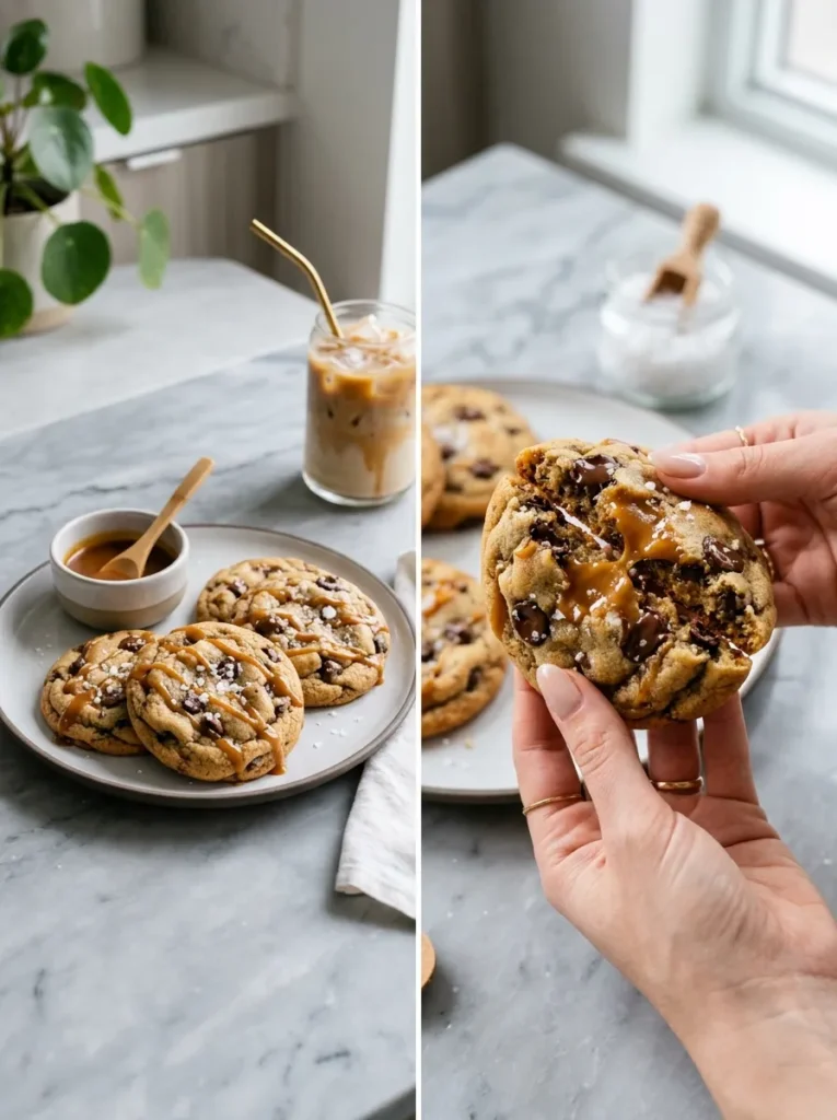 Salted Caramel Vibe Cookies