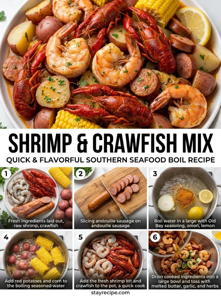 Shrimp Crawfish Mix