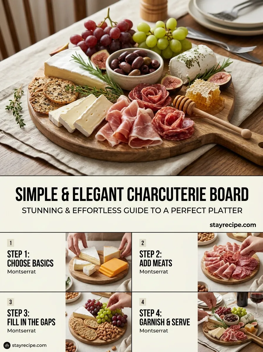 Simple Elegant Charcuterie Spring Charcuterie Board Ideas