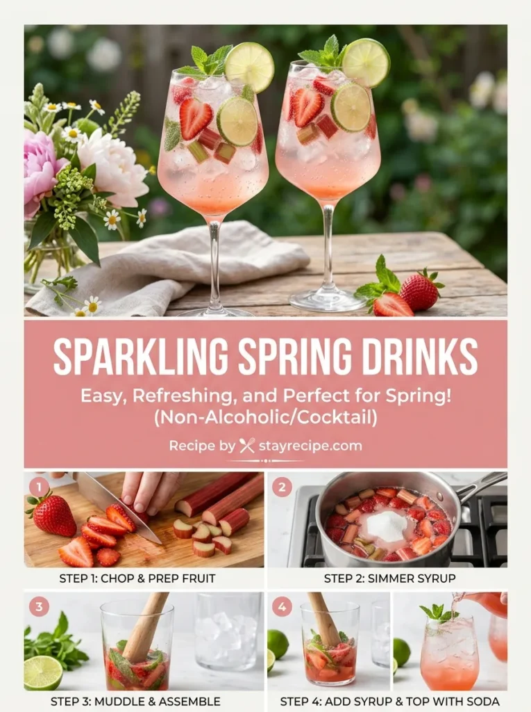 Sparkling Spring Spring Drinks Drinks