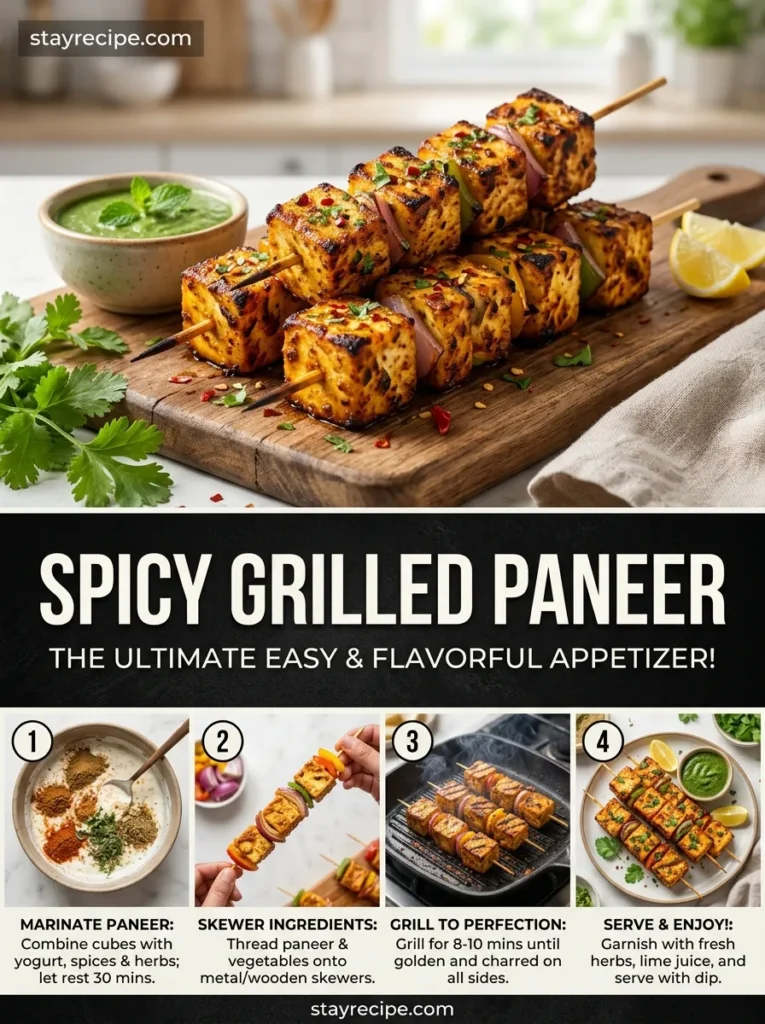 Spicy Grilled Paneer