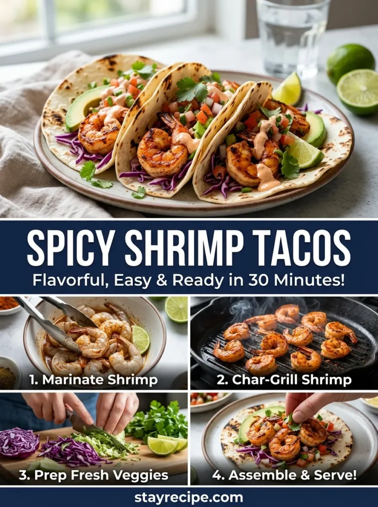 Spicy Shrimp Tacos