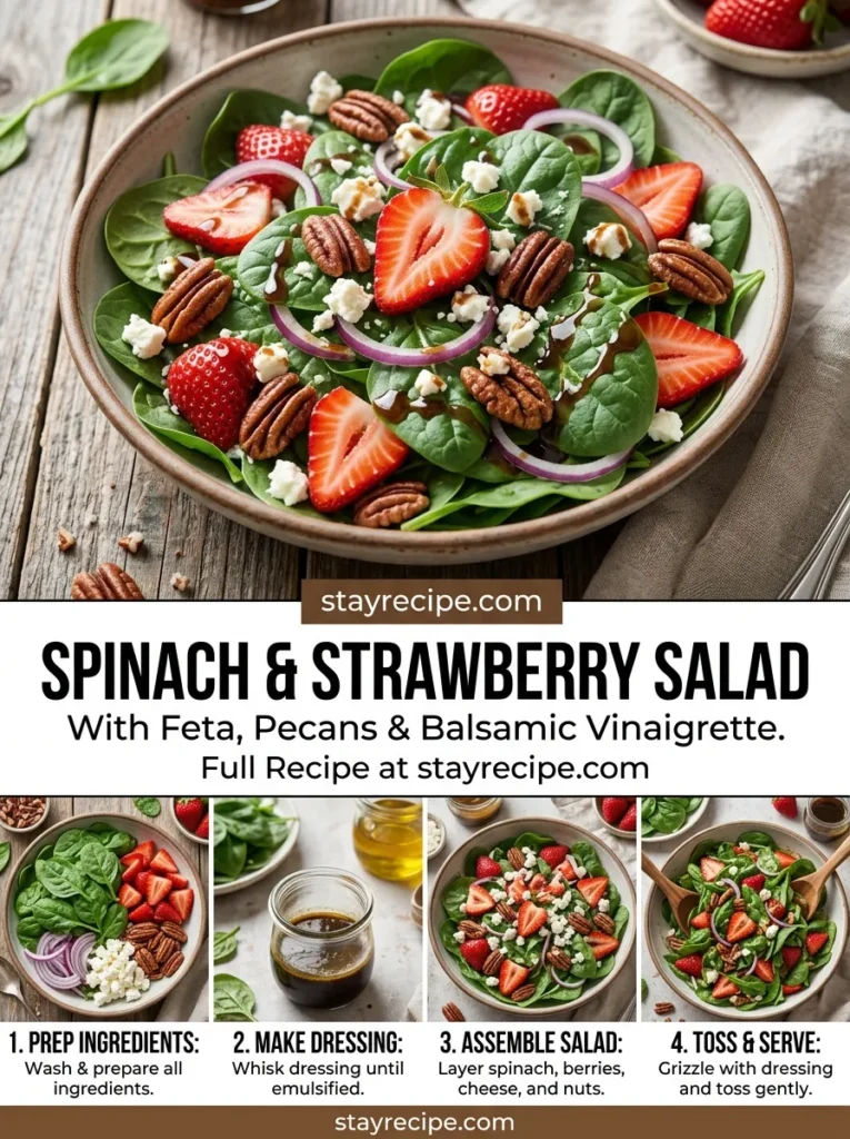 Spinach Strawberry Salad