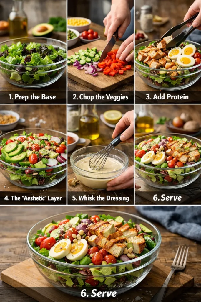 Step By Step Instruction Summer Salads