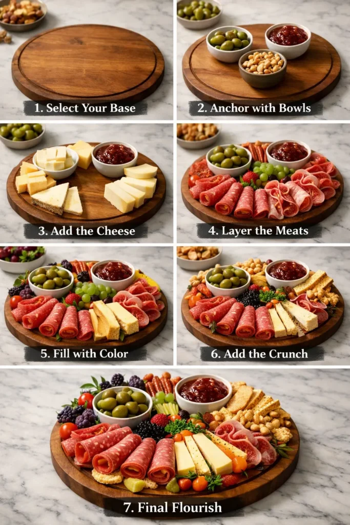 Step By Step Instructions Charcuterie Board