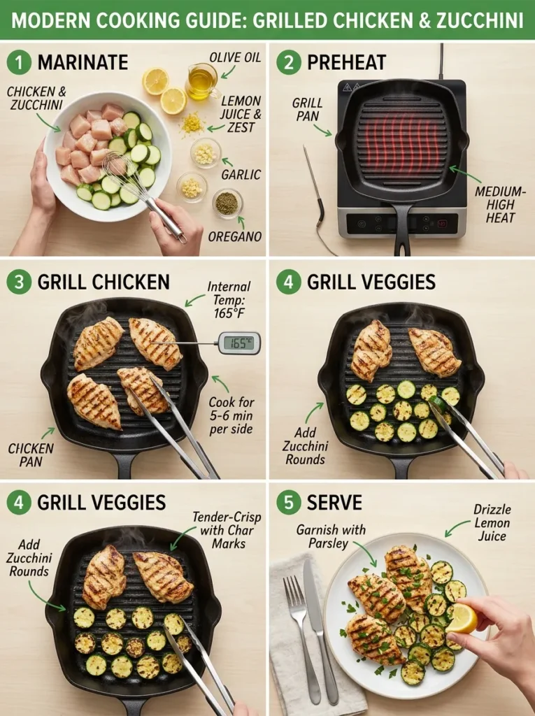 Step By Step Instructions Easy Summer Dinner