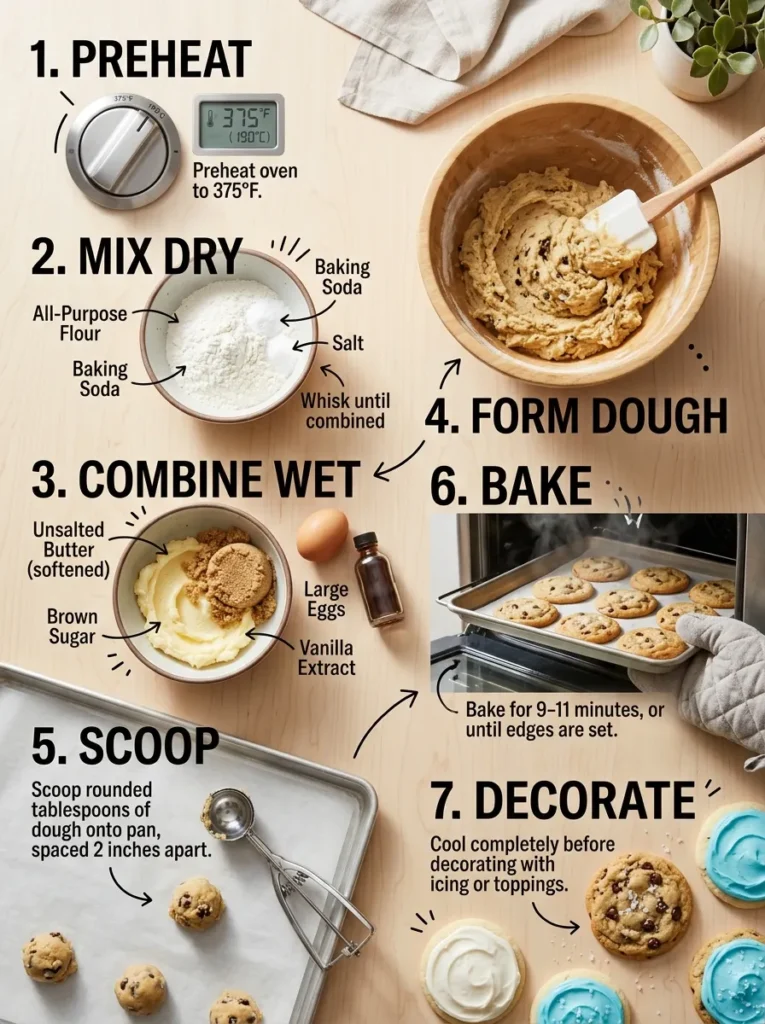 Step By Step Instructions Spring Cookies