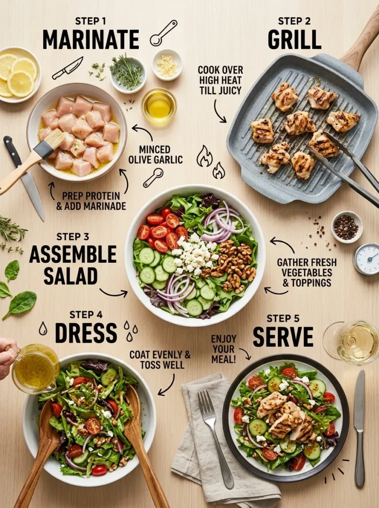 Step By Step Instructions Summer Dinner Recipes