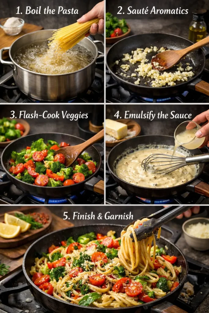 Step By Step Instructions Summer Pasta Recipes