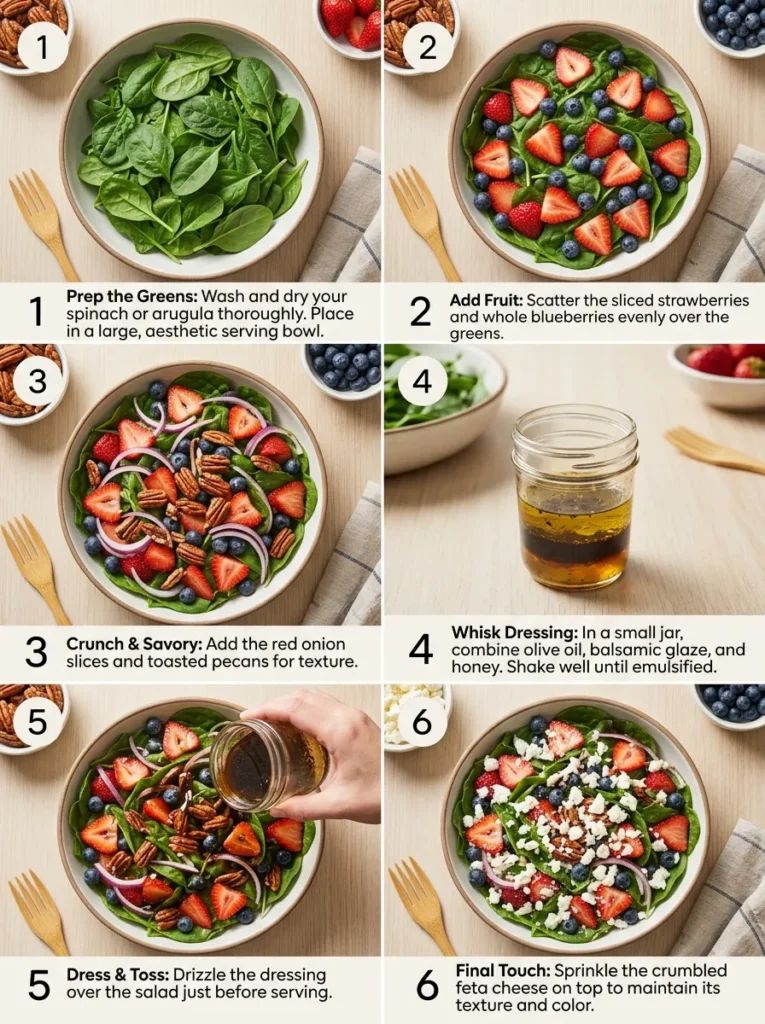 Step By Step Instructions Summer Salad