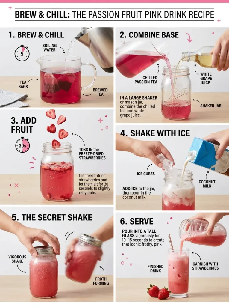 Step By Step Starbucks Summer Drinks