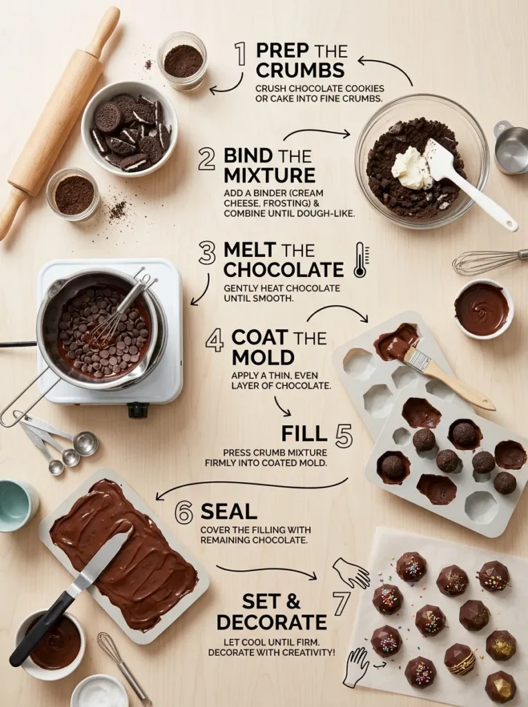 Step By Step Instructions Easter Cakesicles