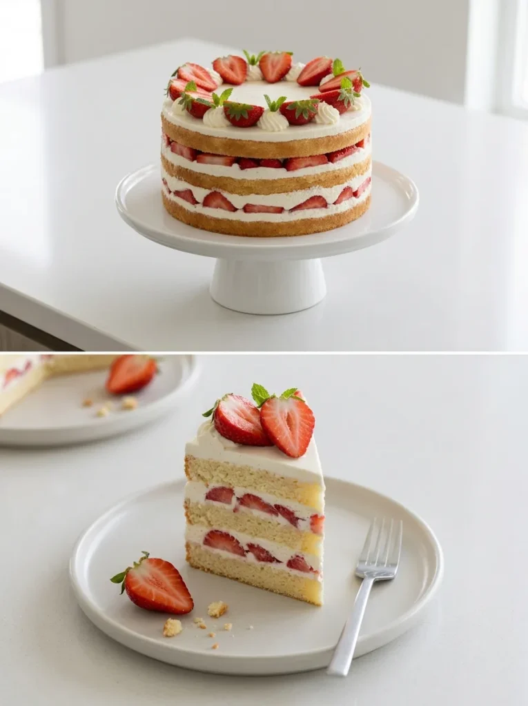 Strawberry Shortcake Layered Style