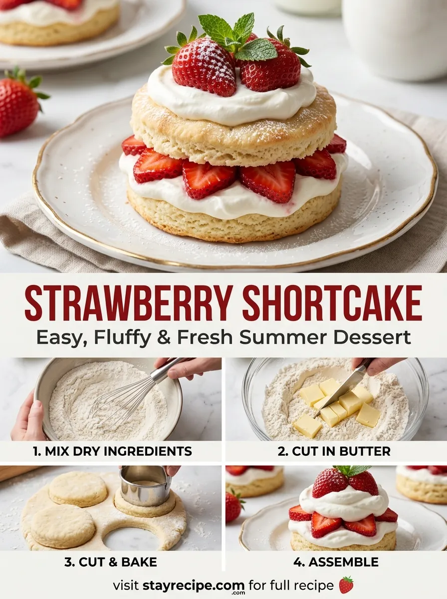 Strawberry Shortcake Easy Summer Desserts
