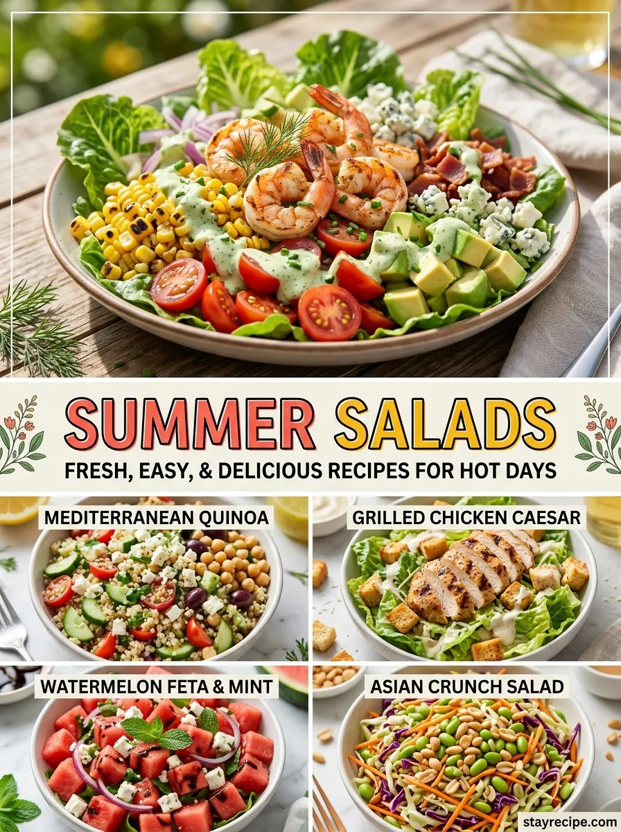 Summer Salads: The Ultimate Guide to Fresh, Healthy, and Easy Weeknight Meals