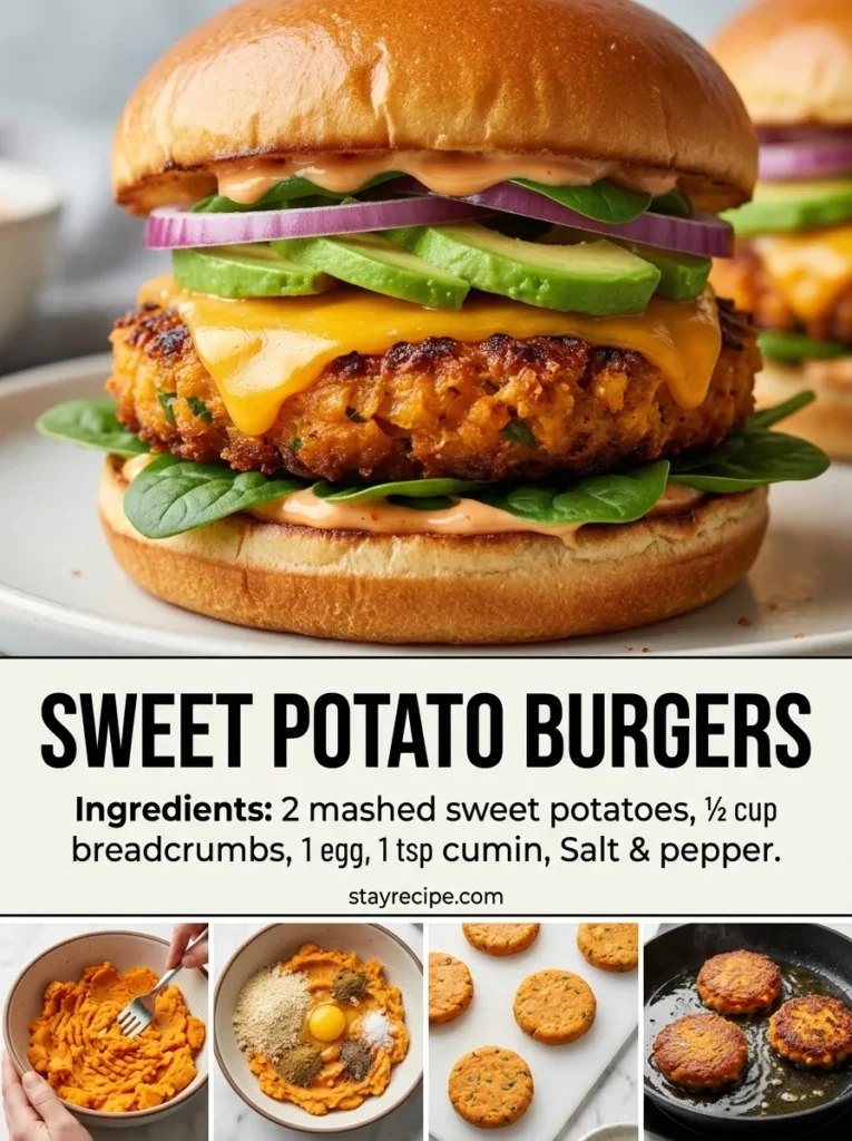 Sweet Potato Burgers