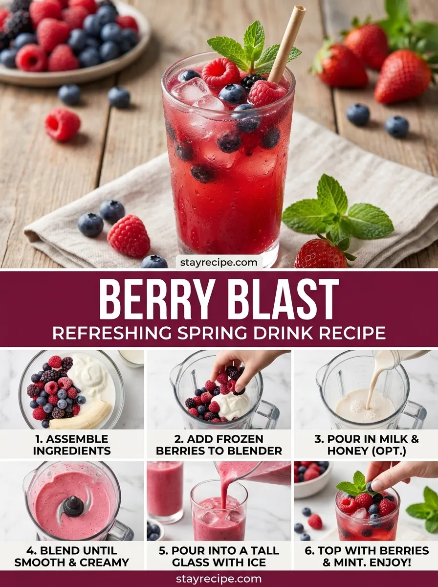 The Berry Blast Spring Drinks Drinks