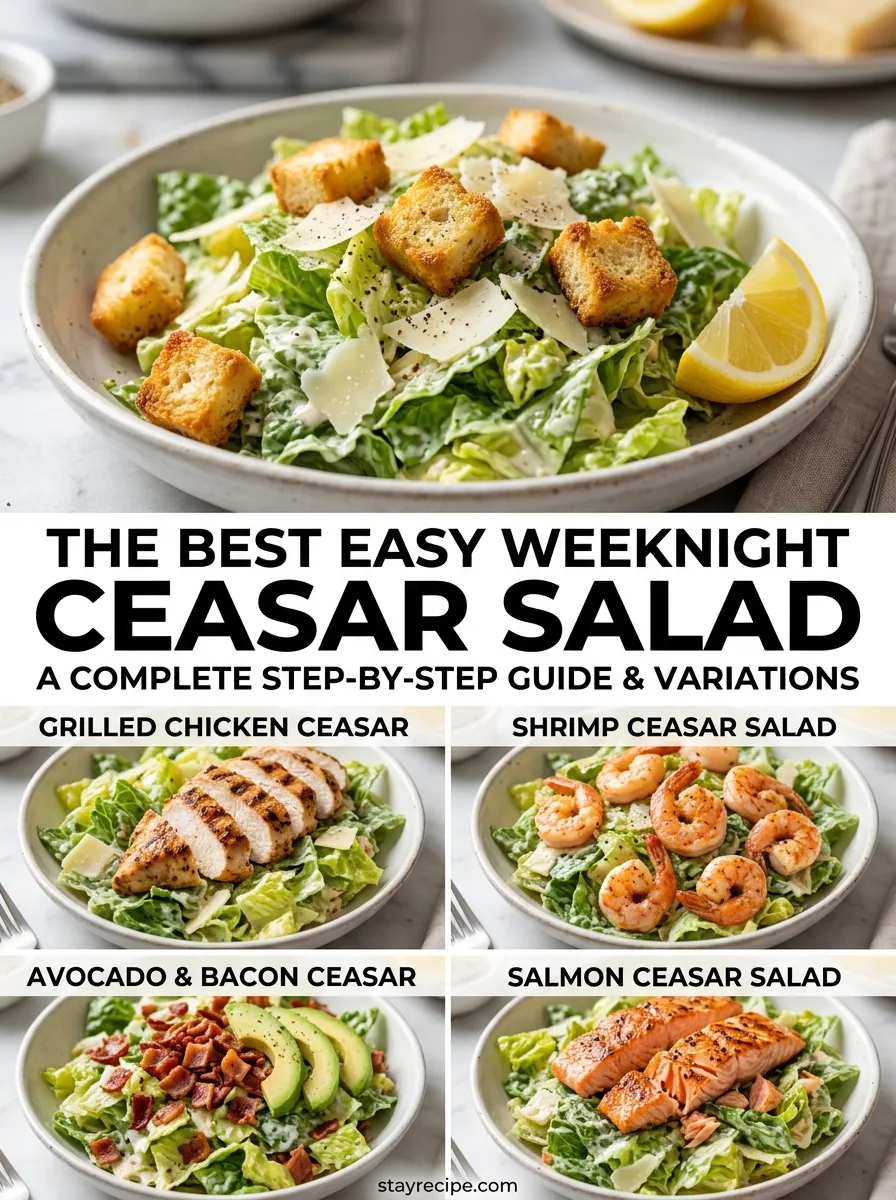 The Best Easy Weeknight ceaser salad: A Complete Step-by-Step Guide