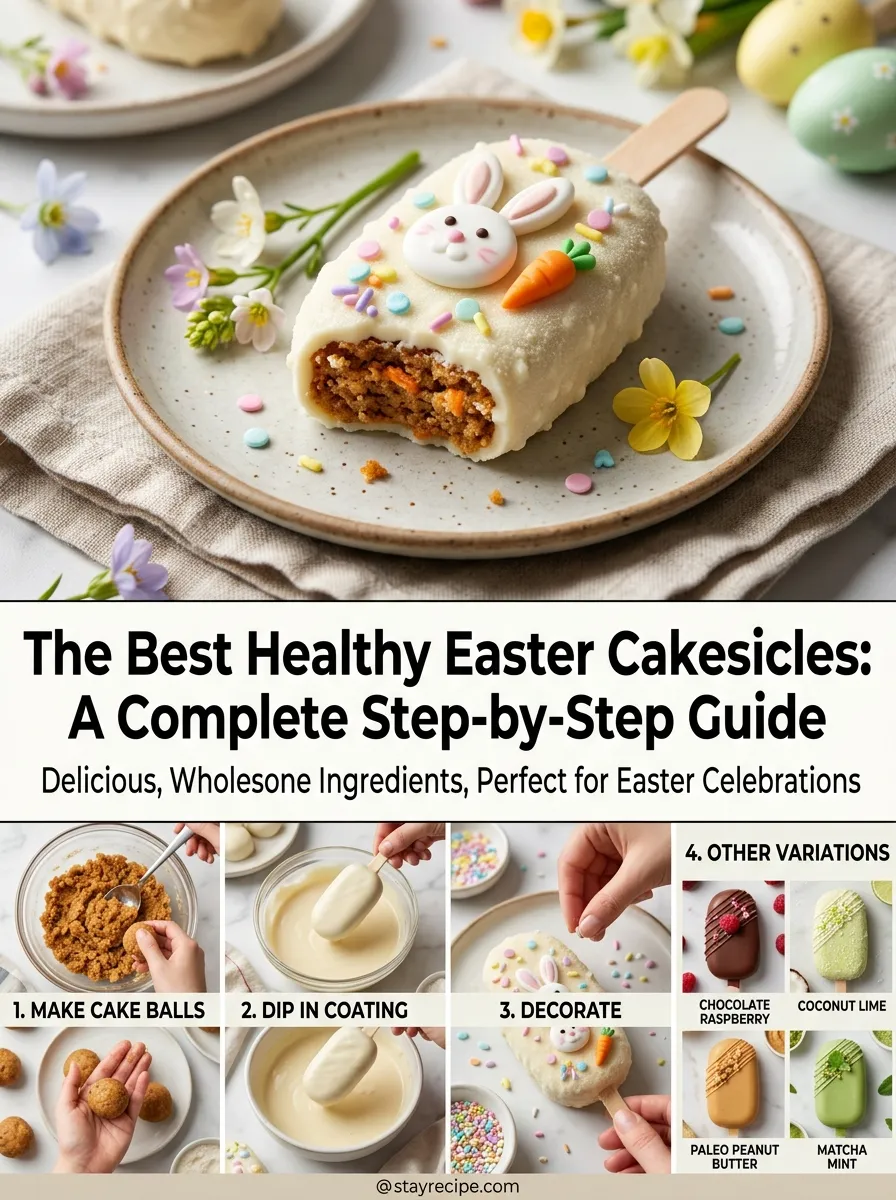 The Best Healthy Easter Cakesicles: A Complete Step-by-Step Guide
