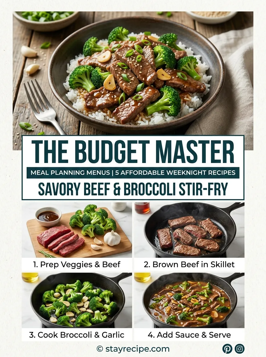 The Budget With Meal Planning Menus