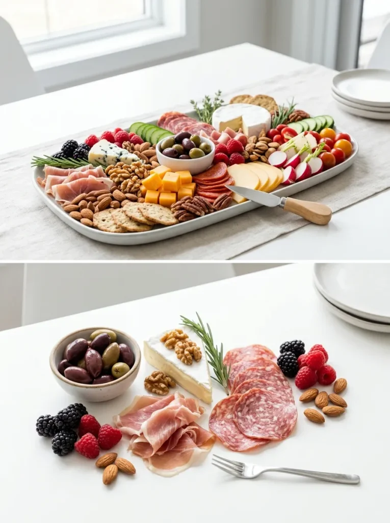 The Keto King Low Carb High Fat Charcuterie Board