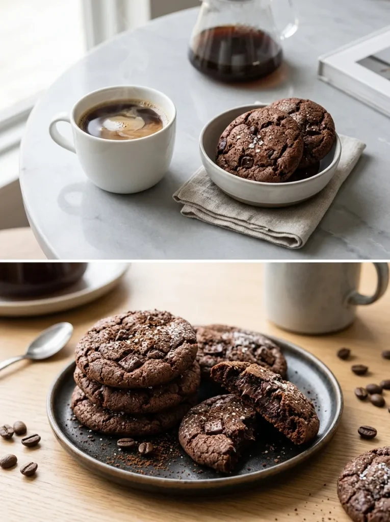 The Morning Coffee Mocha Cookies