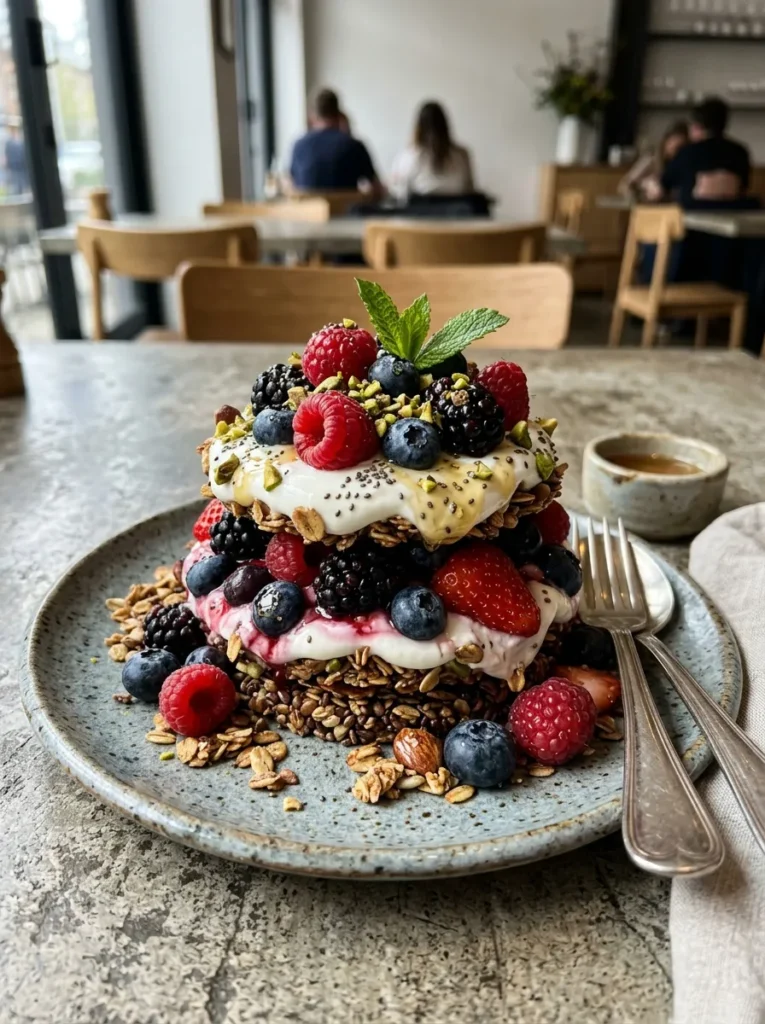 The Naked Berry Stack Healthy Rustic