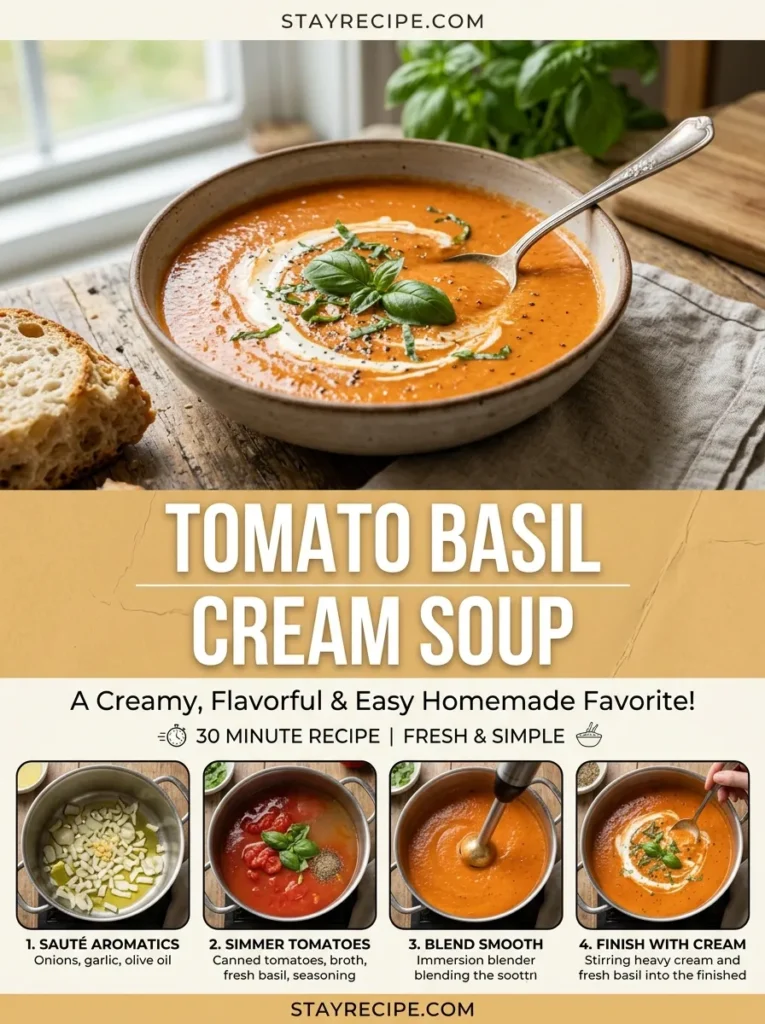 Tomato Basil Cream Soup