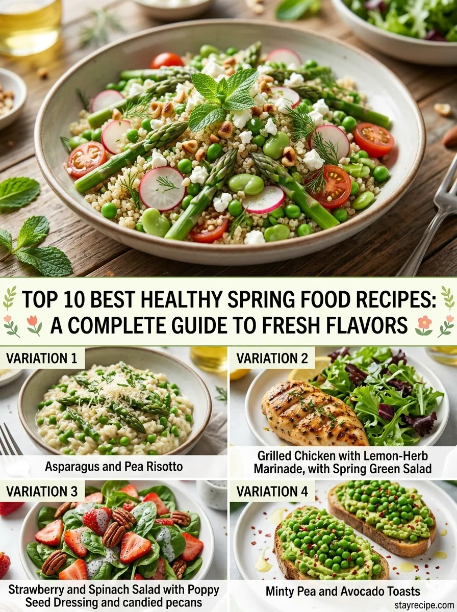 Top 10 Best Healthy Spring Food Recipes: A Complete Guide to Fresh Flavors