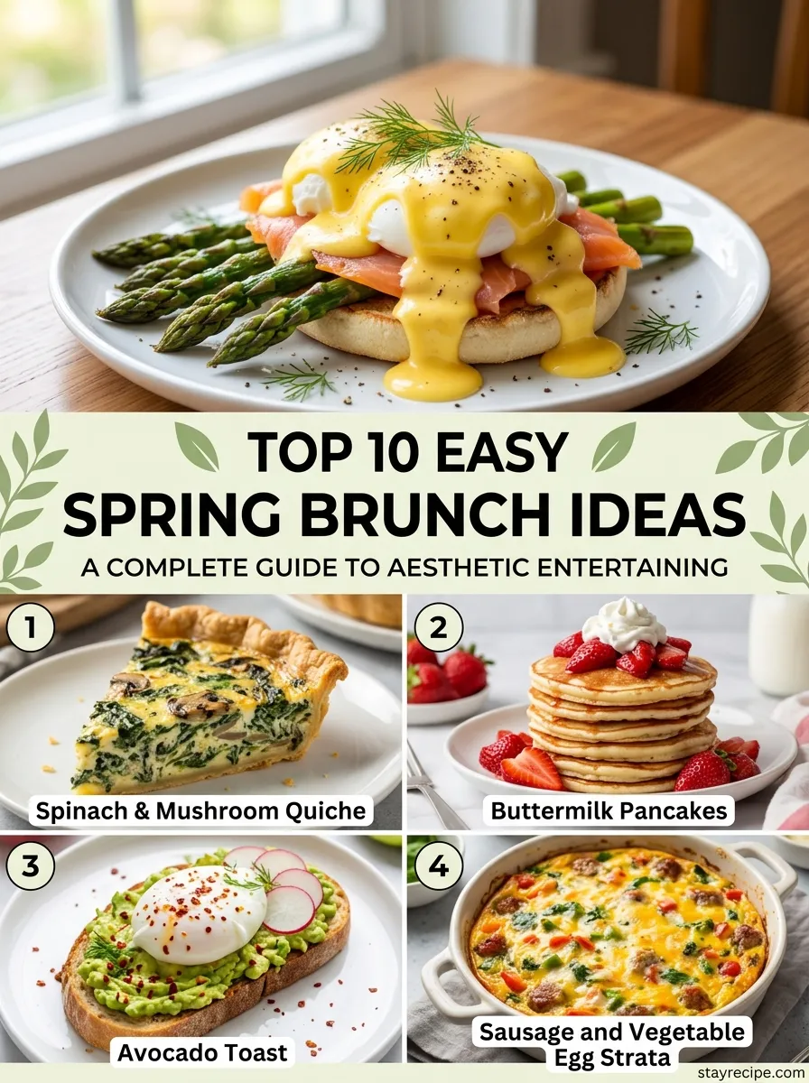 Top 10 Easy Spring Brunch Ideas: A Complete Guide to Aesthetic Entertaining