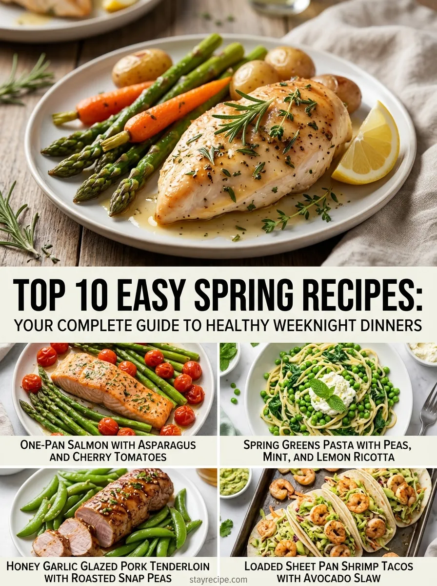 Top 10 Easy Spring Recipes: Your Complete Guide to Healthy Weeknight Dinners