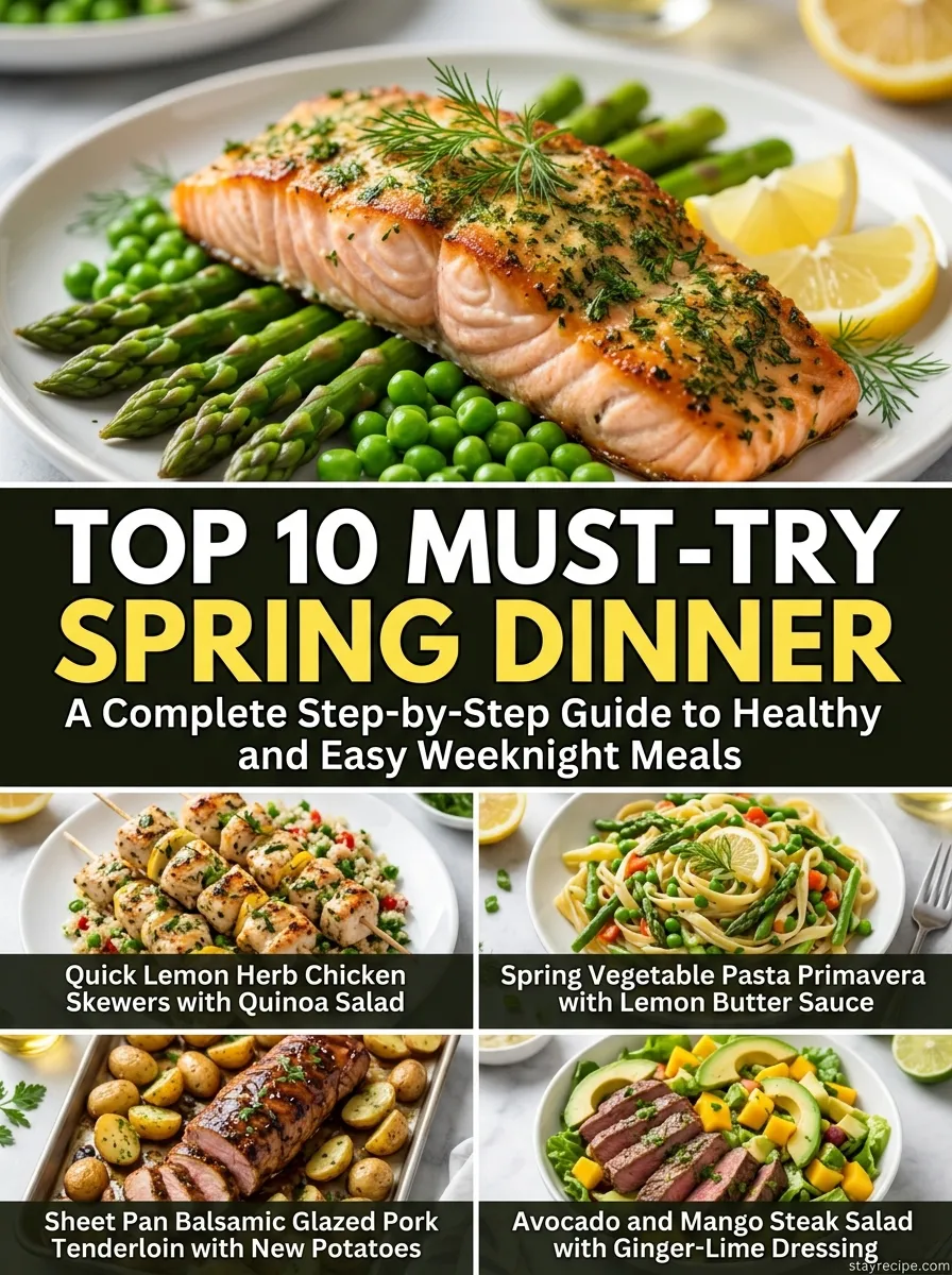 Top 10 Must-Try spring dinner: A Complete Step-by-Step Guide to Healthy and Easy Weeknight Meals