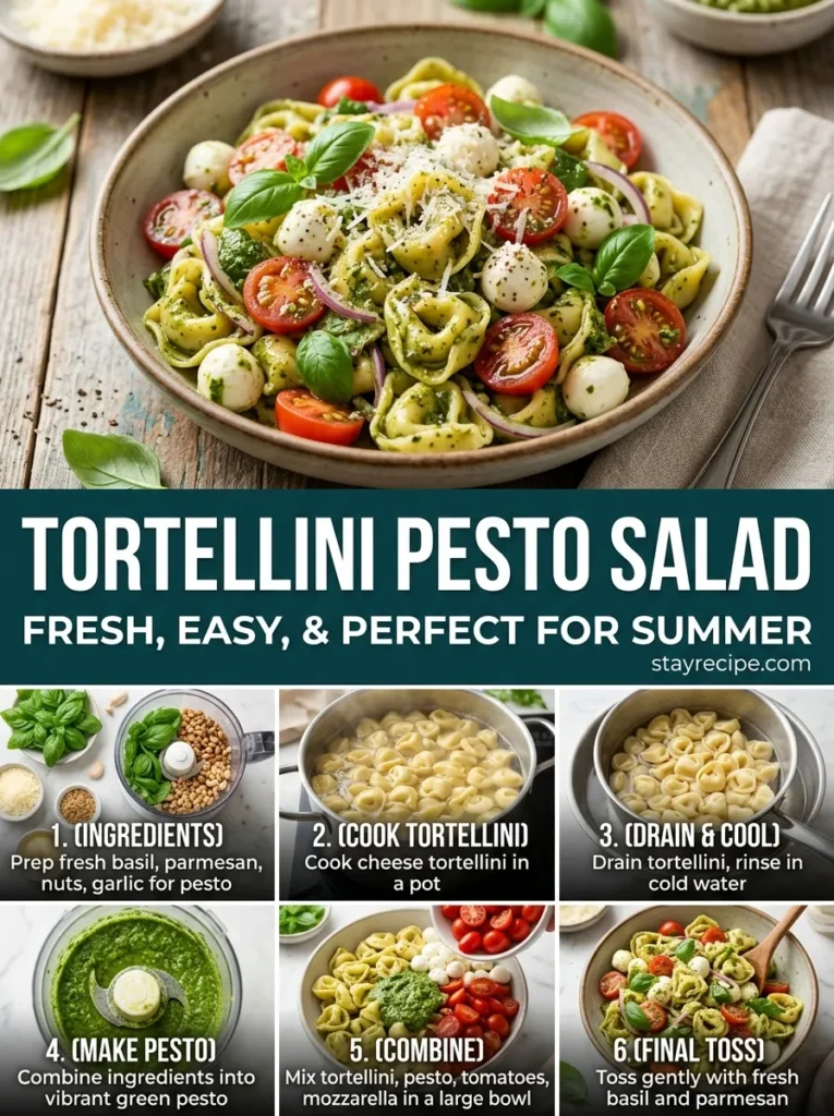 Tortellini Pesto Salad